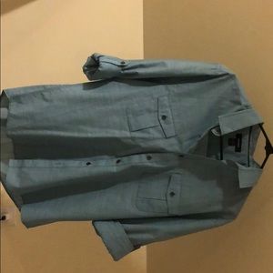 Alfani Men’s Button down with rolled sleeves